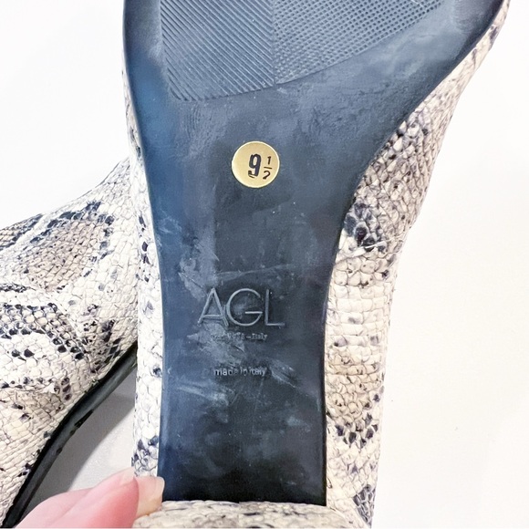 AGL Multi Taupe Boot in Fog Snake Size 39.5 - Picture 13 of 15